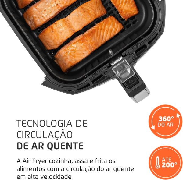 Fritadeira Sem Óleo Air Fryer 4L,Mondial - Image 5